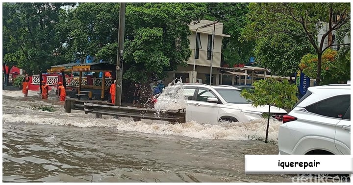 Dampak Banjir di Jakarta 17 RT
