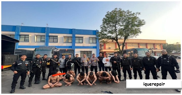Pemberantasan Tindak Kriminal: Penangkapan 19 Anggota Gangster yang Hendak Tawuran di Bogor