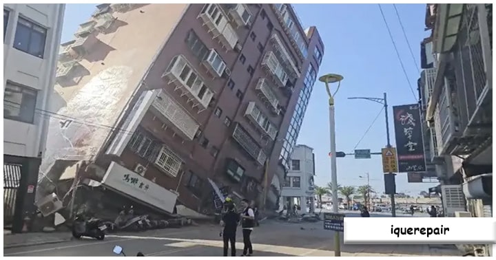 Guncangan Gempa Taiwan, Mengapa Gedung Miring
