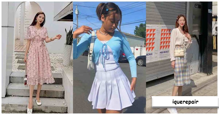 7 Inspirasi Outfit Rok Pendek Korea, Super Chic!