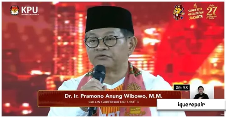 Pramono Anung Siapkan Ini Jelang Debat Kedua Pilkada Jakarta 2024