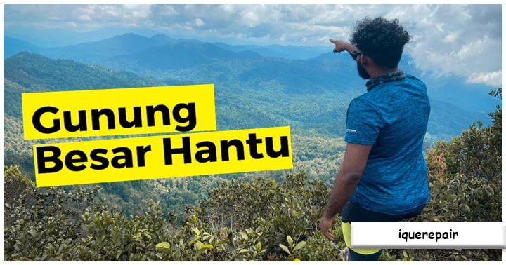 Misteri Gunung Besar Hantu, Keindahan dan Fakta Menarik di Baliknya